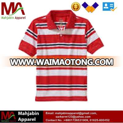 2016 custom hot chirldren polo shirt with chest embroidery