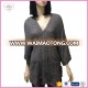 2018 wholesale OEM latest fashion design golden silver gilding loose cardigan knitwear for women fall hot sale