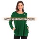 Wholesale Long Sleeve Female Tops With Buttons And Pockets For Women